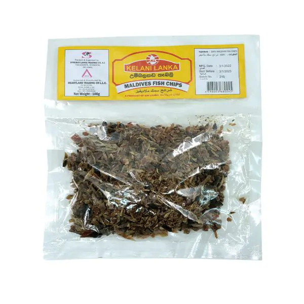 Kelani Lanka Maldives Fish Chips-100g